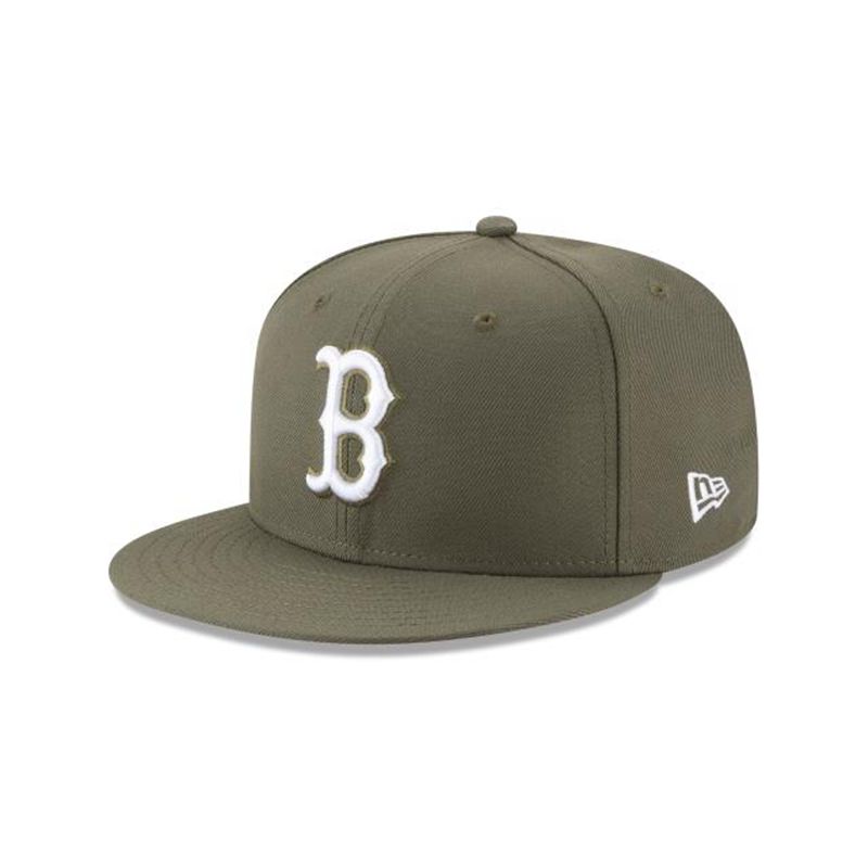 MLB Boston Red Sox 59Fifty Fitted (GSF7523) - Green New Era Caps